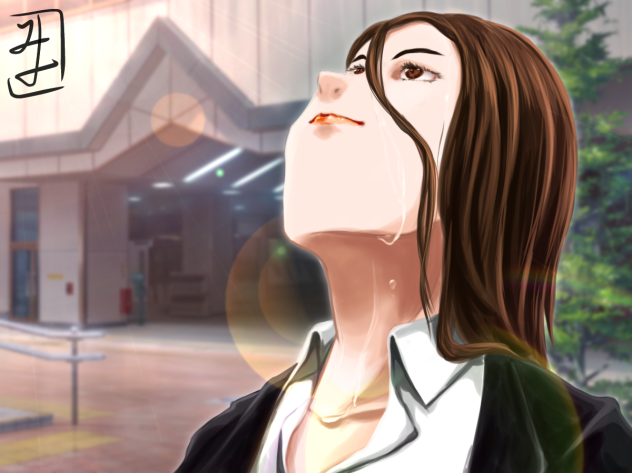 雨上がる