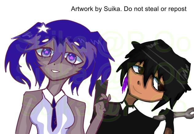 Art comp entry with my oc