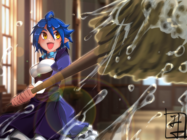 ダイナミック床掃除