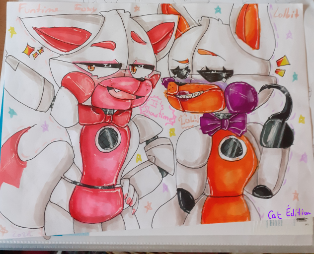 Funtime Foxy & Lolbit - Fnaf 5
