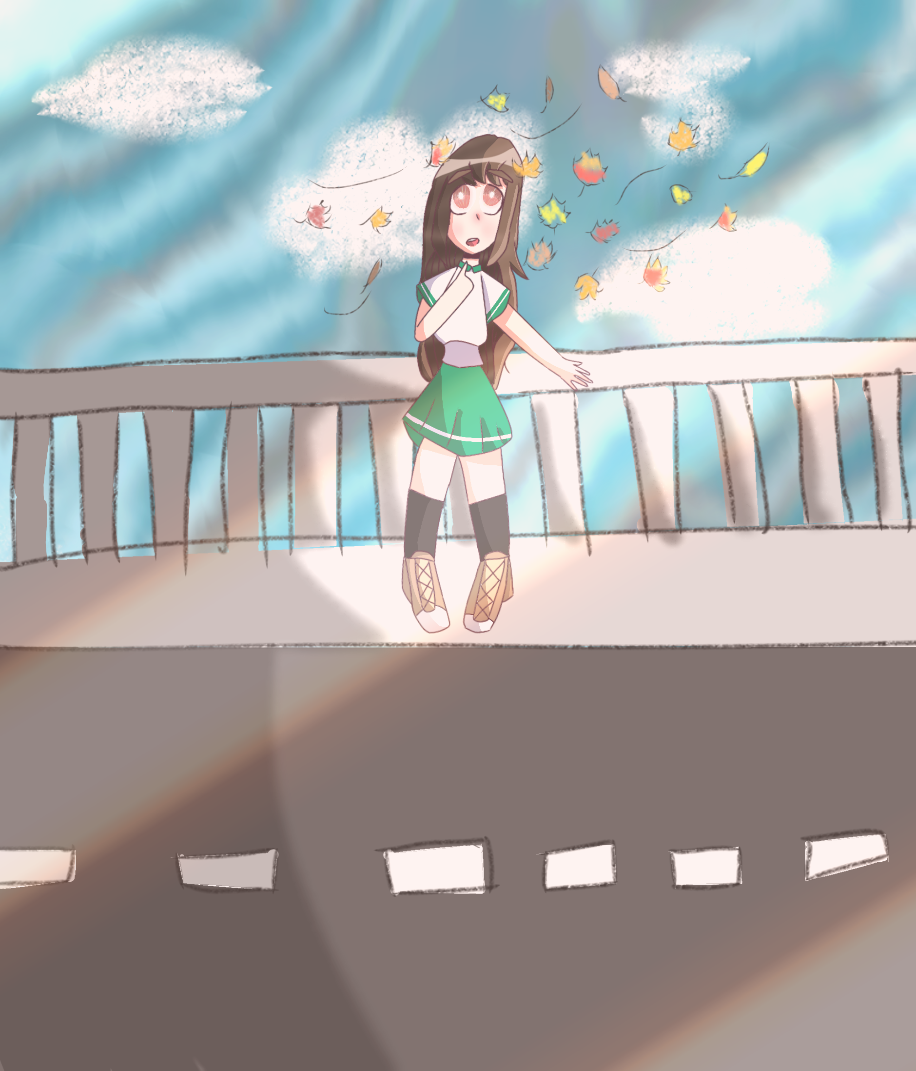 A fall day - ibisPaint