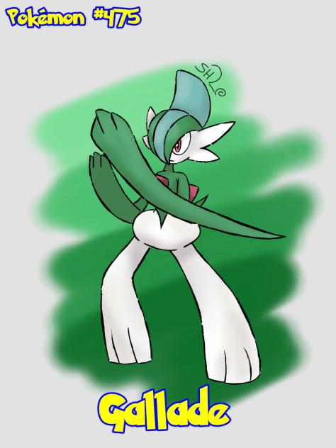 Pokémon #475 - Gallade