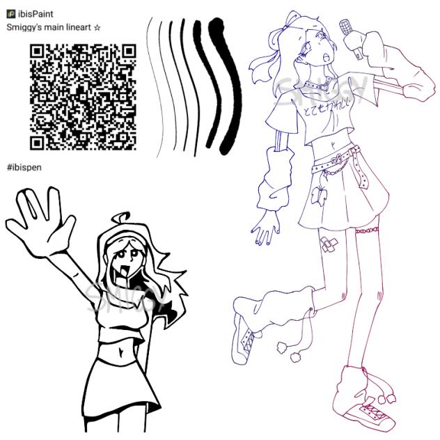 My lineart brush!