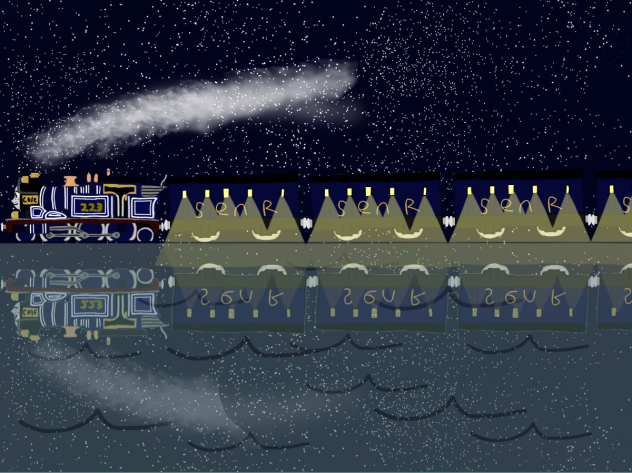 Cole at night