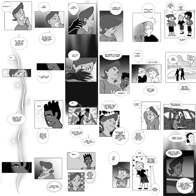 Draw my webtoon comic on phone