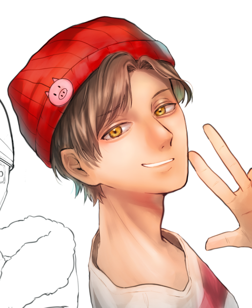 グリザイユ練習