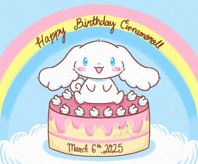 Happy Birthday, Cinnamoroll ☁️💙2