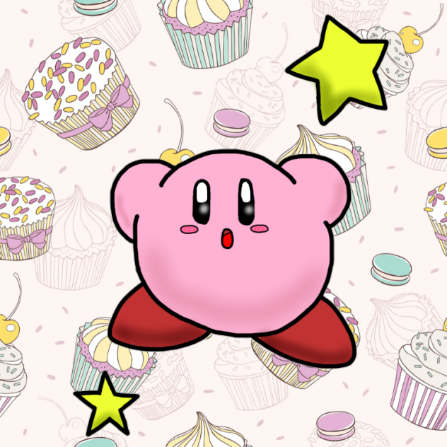 食べ物が欲しいカービィ