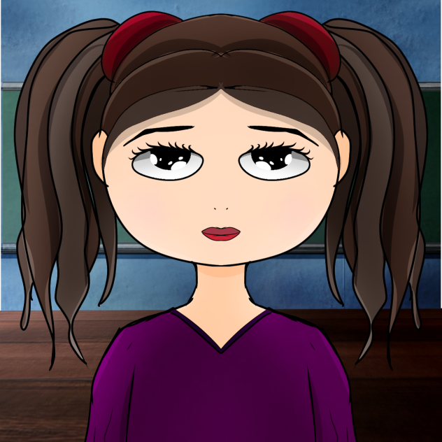 a girl in a class