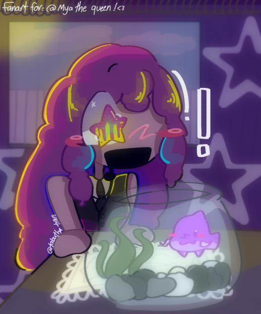 Fanart for Mya the queen!