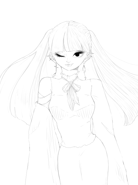 @3zerry9さんのオリキャラ描かせてもらいました