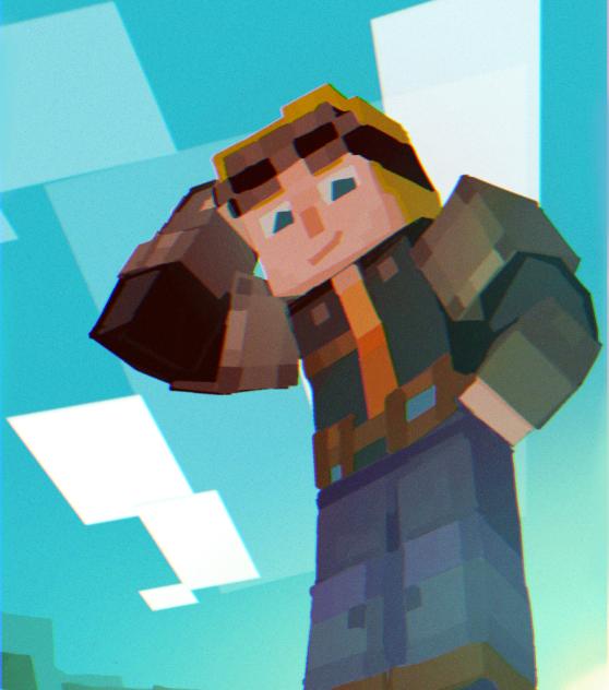 Lucas from Minecraft storymode