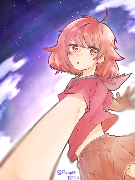 そらとおんなのこ