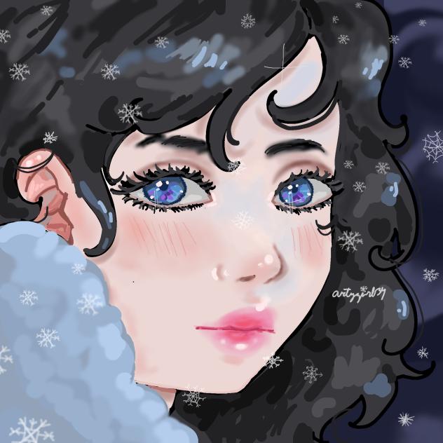 Winterrrrrr trying new artstylesss