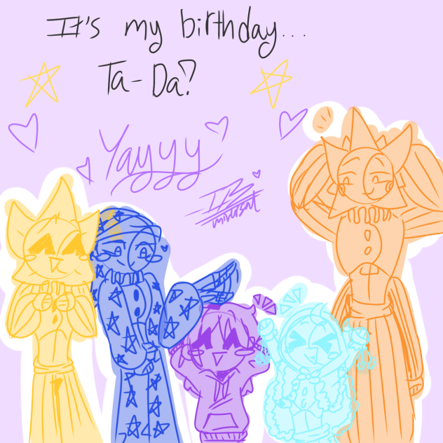 It’s my birthday, ta-da!