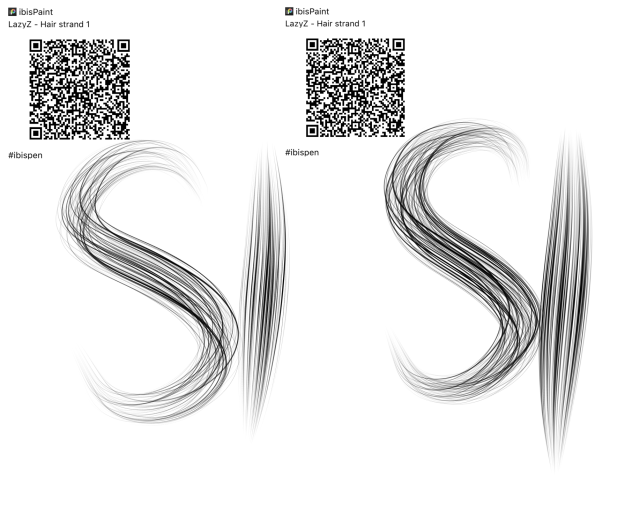 Hair Strand Brushes QR Code