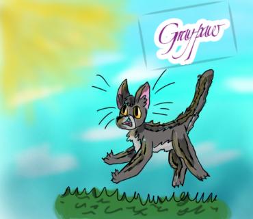 Gray-paw from WARIORS