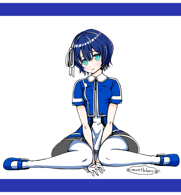 駅メモ 大雄山るり 女の子座り