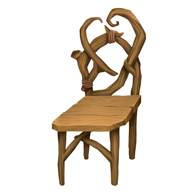 wooden chair