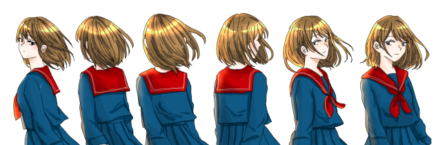 ふりかえる