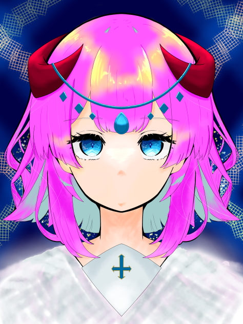 【塗り絵】神秘