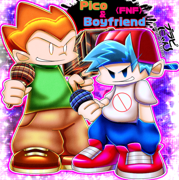 【FridayNightFunkin】Pico＆Boyfriend【FNF】