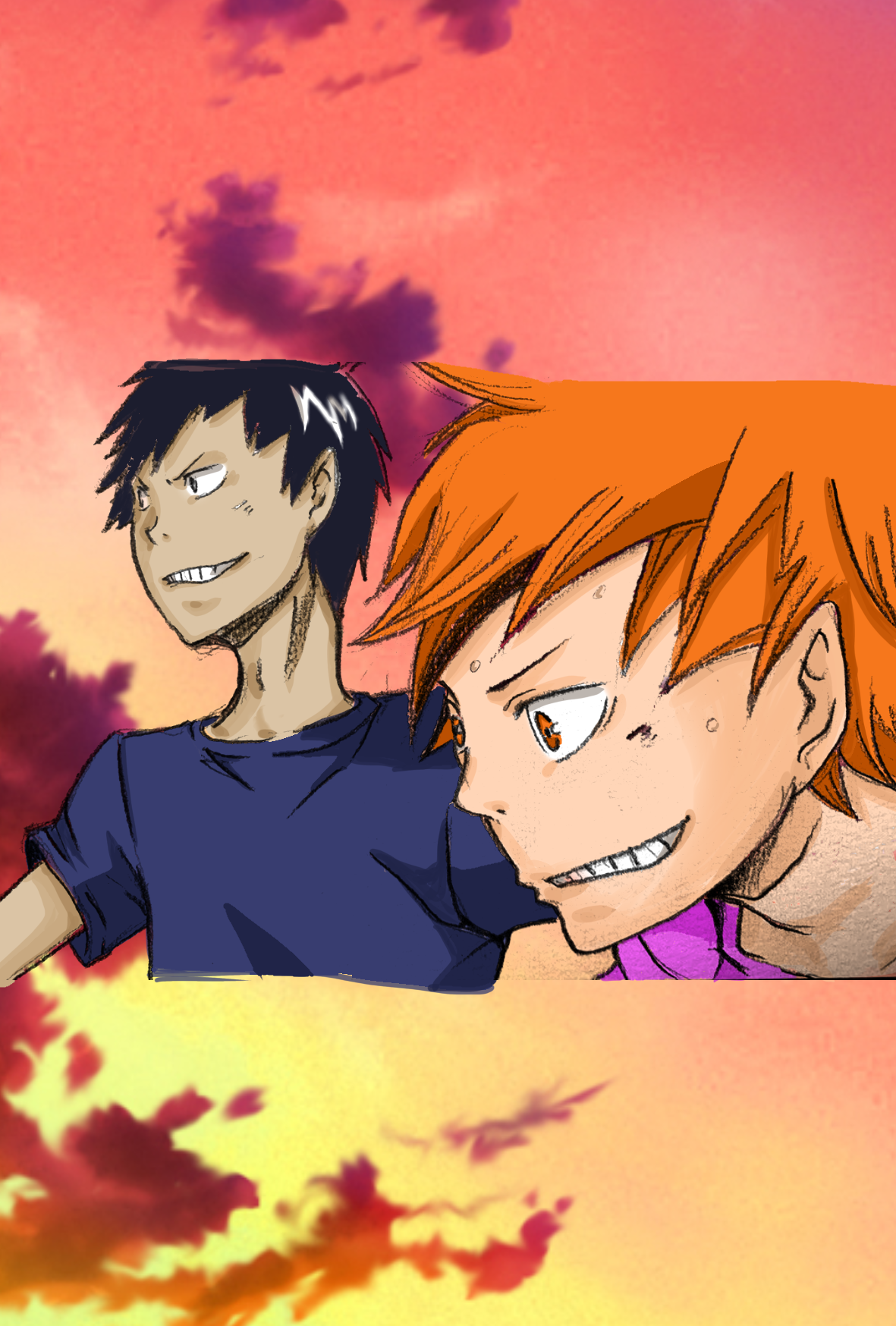 ハイキュー模写 Ibispaint