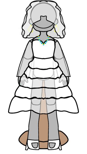 wedding dress tutorial or something lol