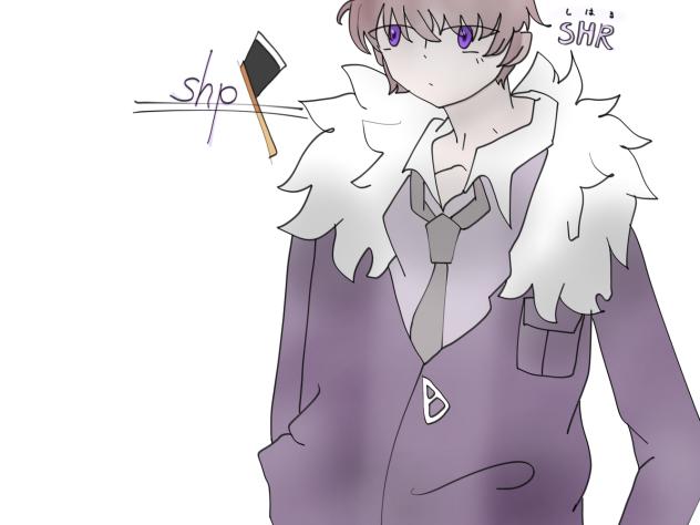 配布線画を塗る