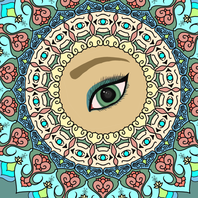 Mandala eye