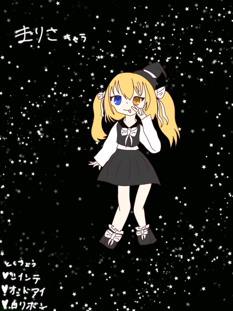 東方アイドル物語のキャラ！