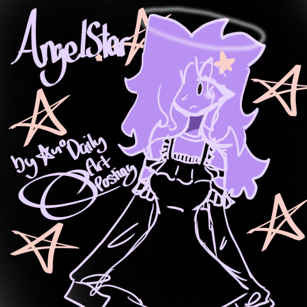 Requested oc! Featured oc Angelstar⭐️