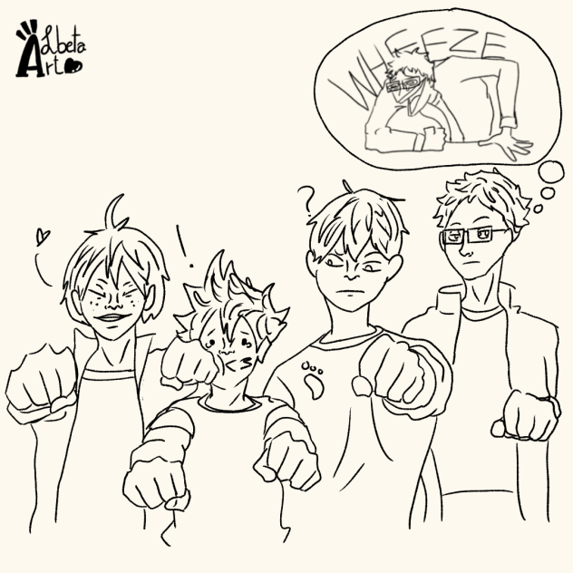 Primer año Karasuno xD