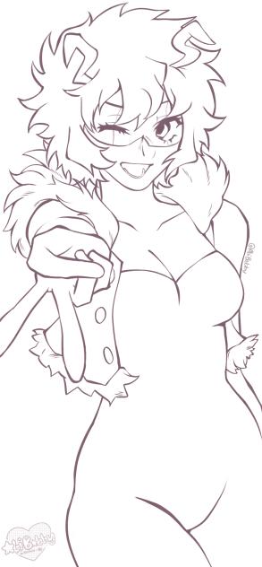MINA (lineart)