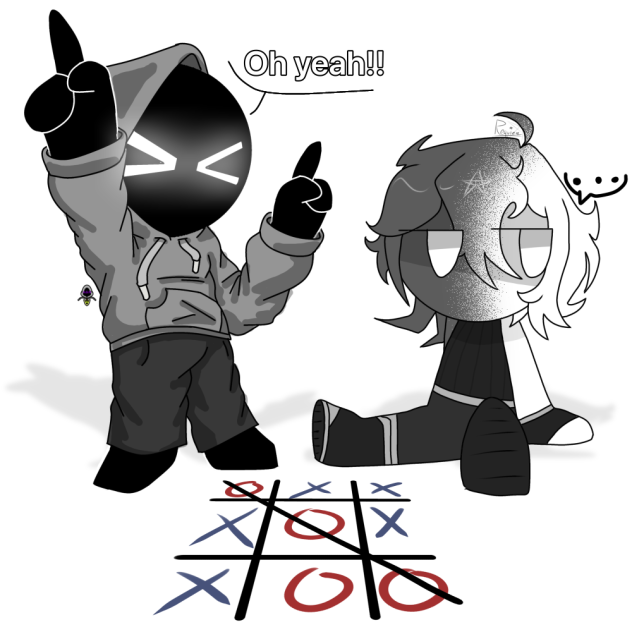 Tic tac toe collab with Requiem