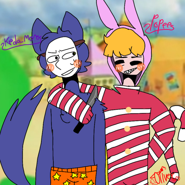 Popee and Kedamono
