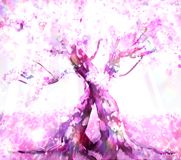 🌸Fantasy pink tree 1