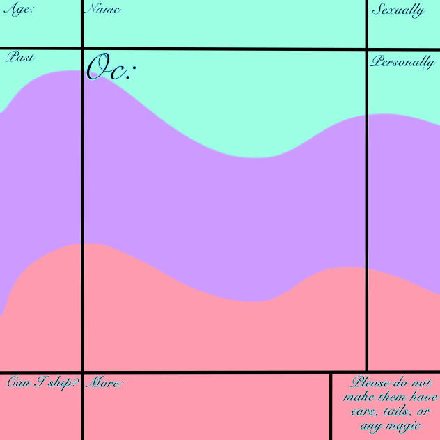 Love gone wrong oc sheet