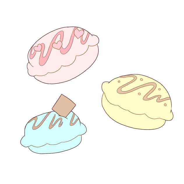 ふわふわマカロン
