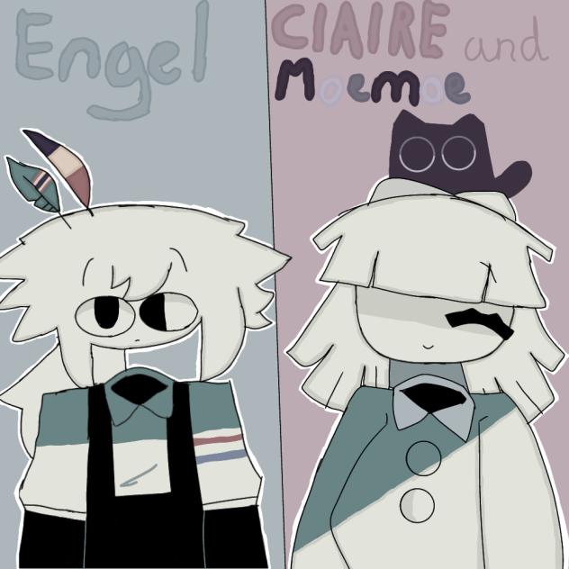 𓆩❁Claire and Engel❀𓆪