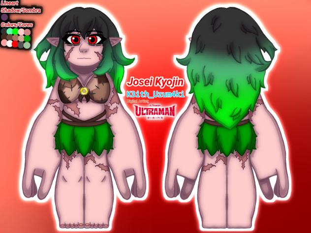 Kyojin Josei - Kaiju elf oc;