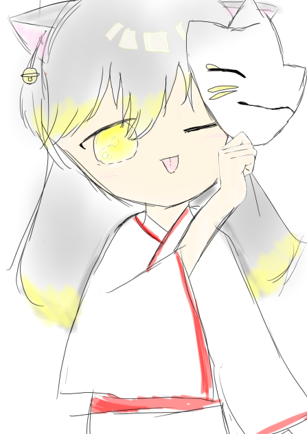 きつねの女の子