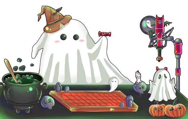 (Spooky) Live stream desk pack