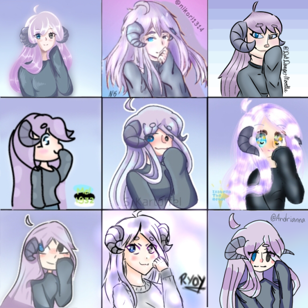 Finishing a 9 styles collab