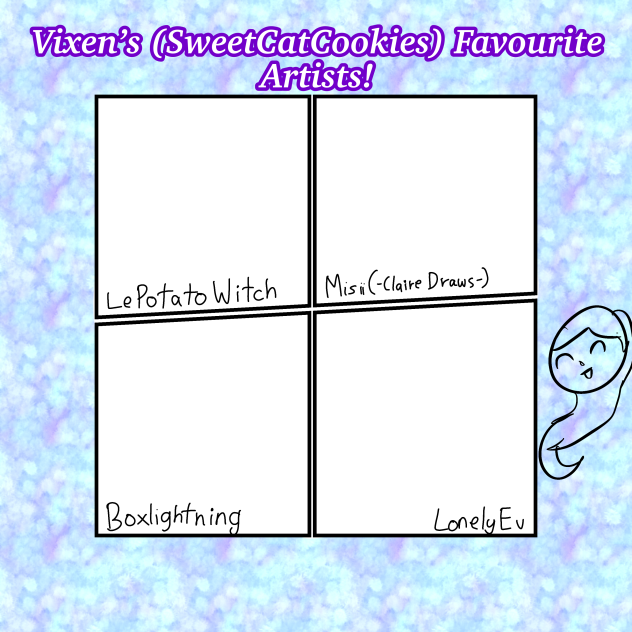 Vixen’s Favourite Artists Collab!