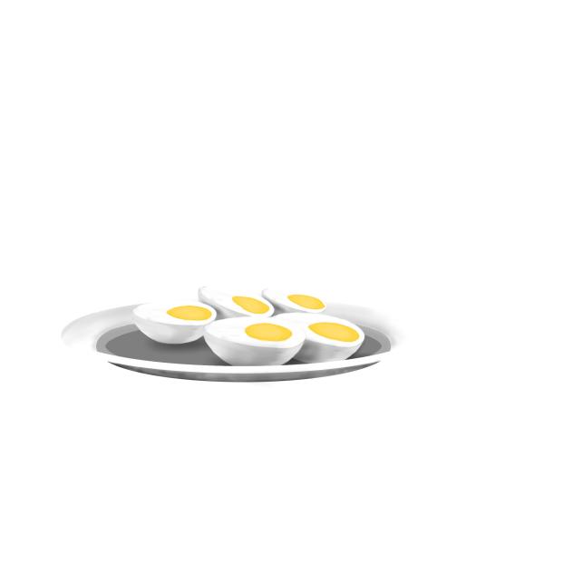 Boiled Eggs - ibisPaint