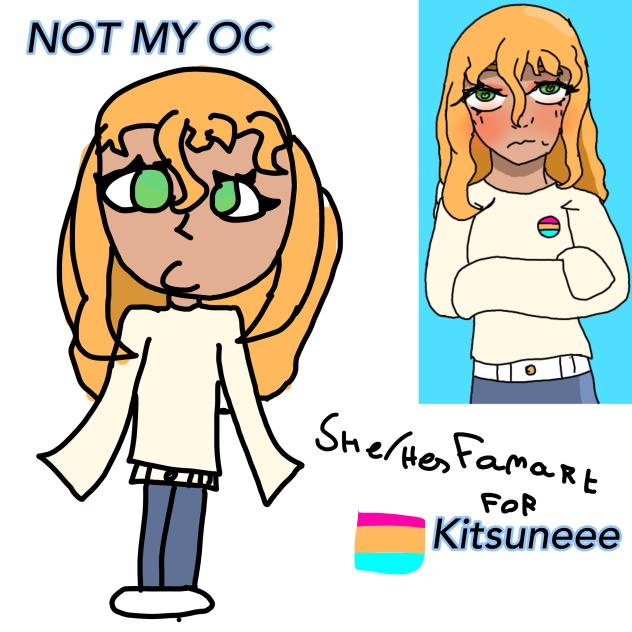 Fanart for Kitsuneee!