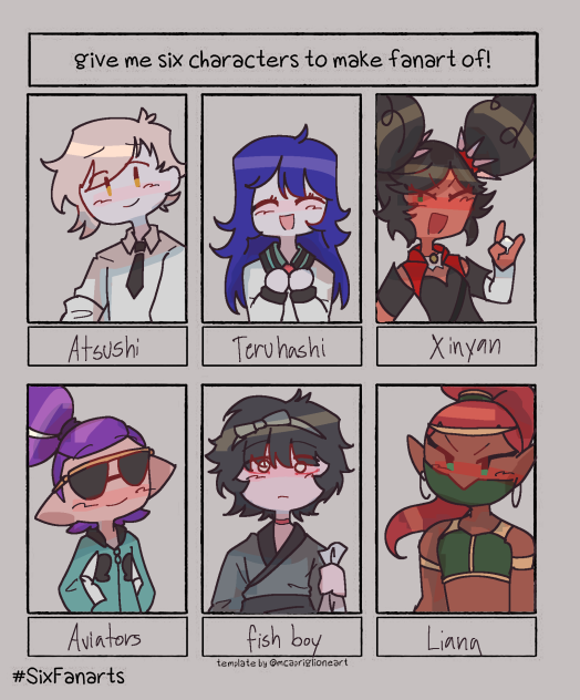 6 fan arts