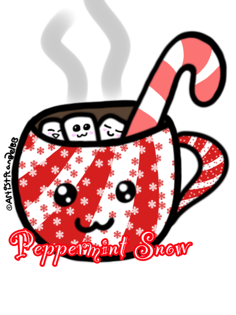 Peppermint Snow Mug - Speedpaint