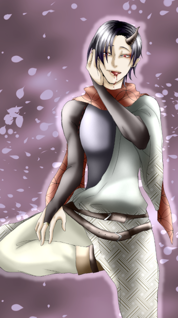 【線画】創作っ子【拝借】